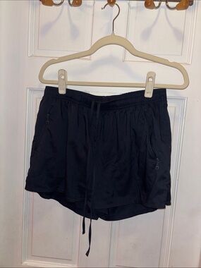 Girlfriend collective Women’s Navy Athletic Shorts - Lightweight Activewear